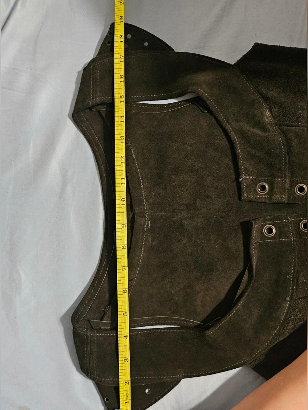 Leather Corset Vest - Picture 8 of 13
